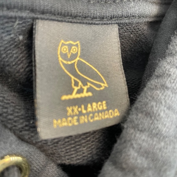 OVO October’s Very Own Drake Classic Hoodie Black Men’s Size XXL - Picture 14 of 16